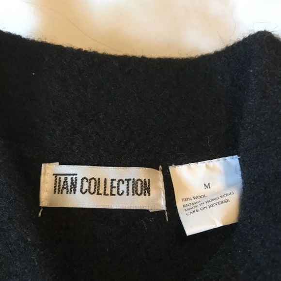 Ladies Wool Shirt Style Jacket/Sweater Size M - Picture 6 of 6